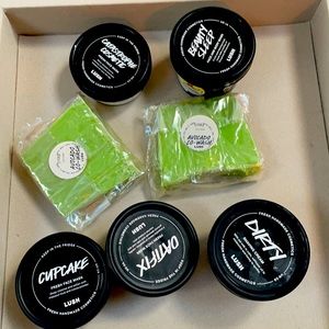 Lush Avocado Co-Wash + 5 empty containers